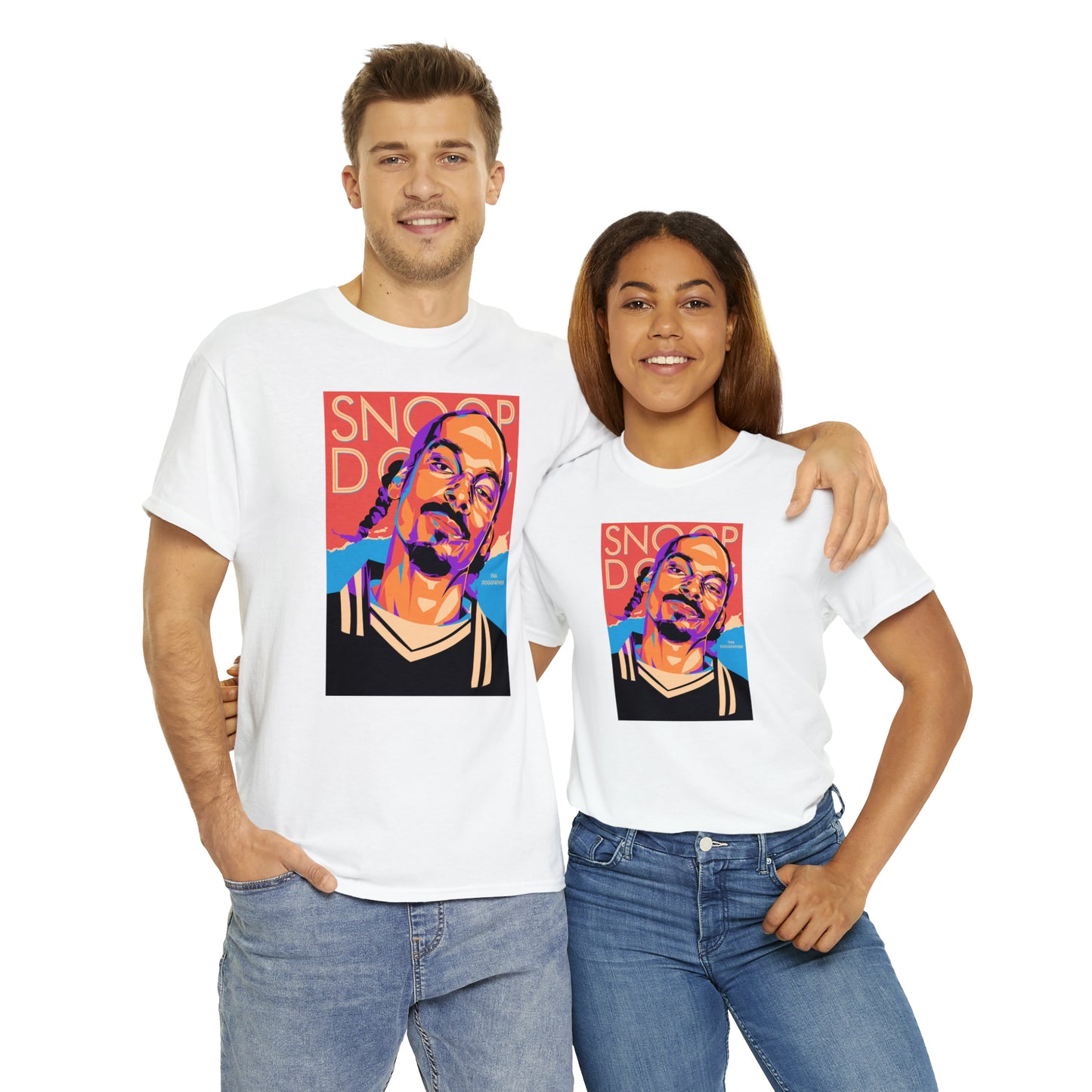 Snoop Dogg Tha Doggfather Pop Art T-Shirt