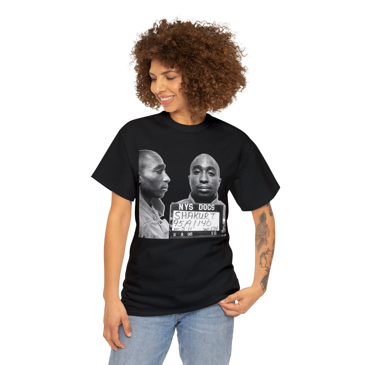 Tupac Shakur Mugshot T-Shirt