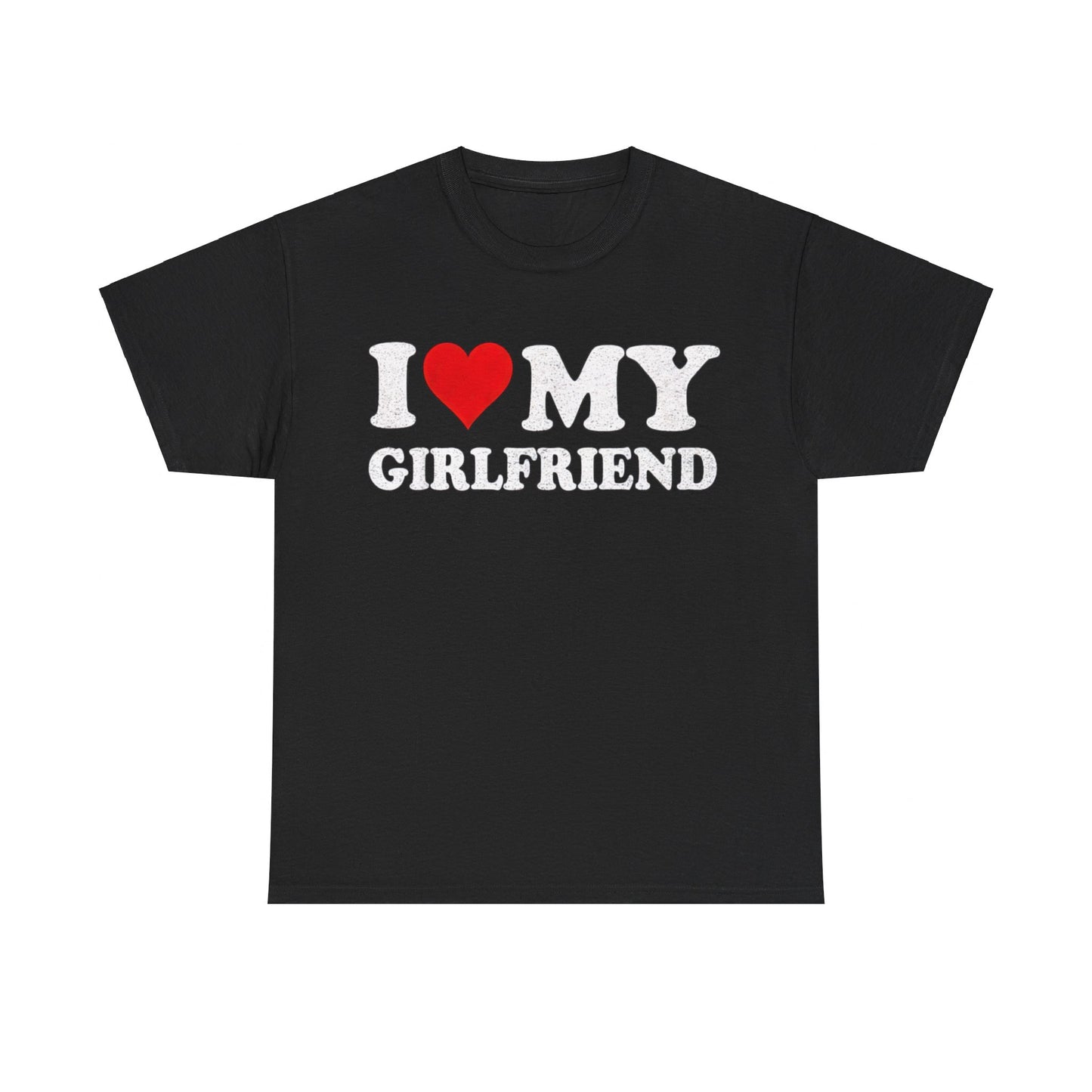 I Love My Girlfriend Gf I Heart My Girlfriend GF Vintage T-Shirt