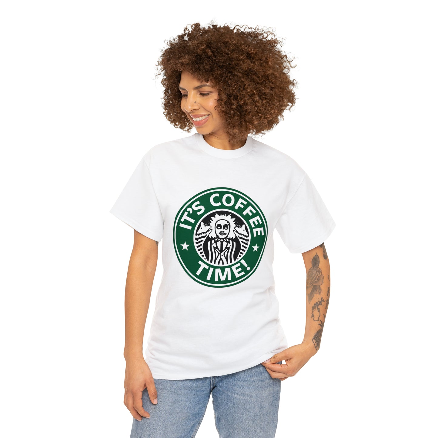 Beetle Juice "It's Coffee Time"  T-Shirt