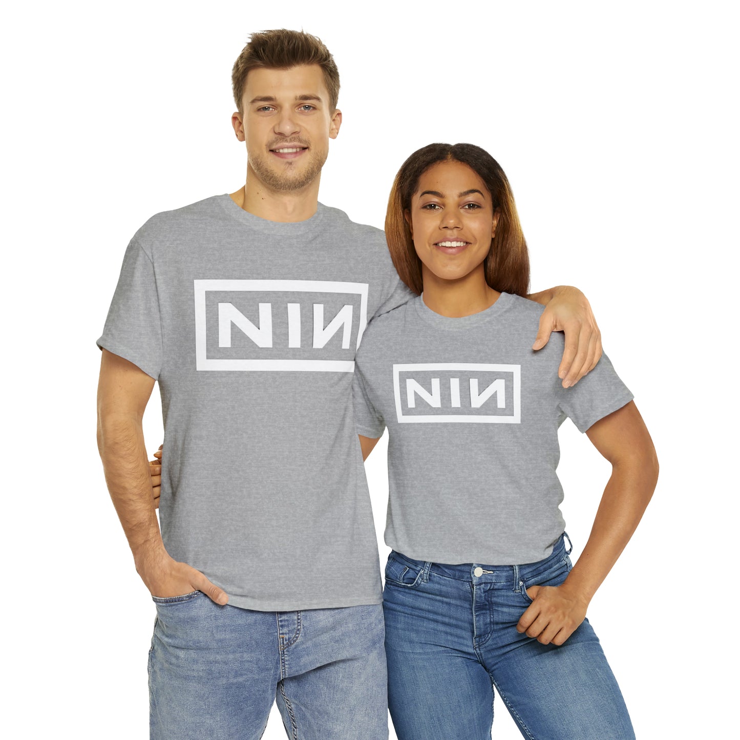 Nine Inch Nails Shirt (Navy/Gray)