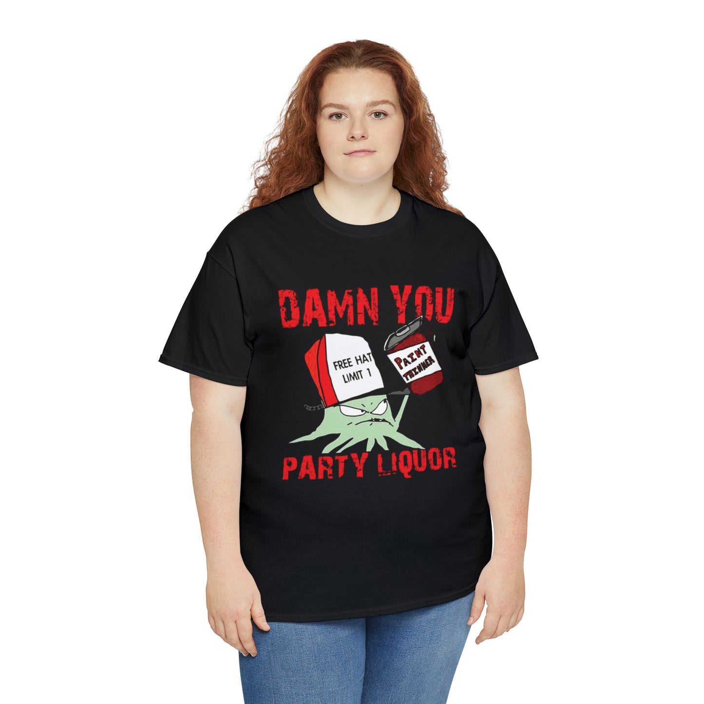 Squidbillies Early Damn You Party Liquor T-Shirt