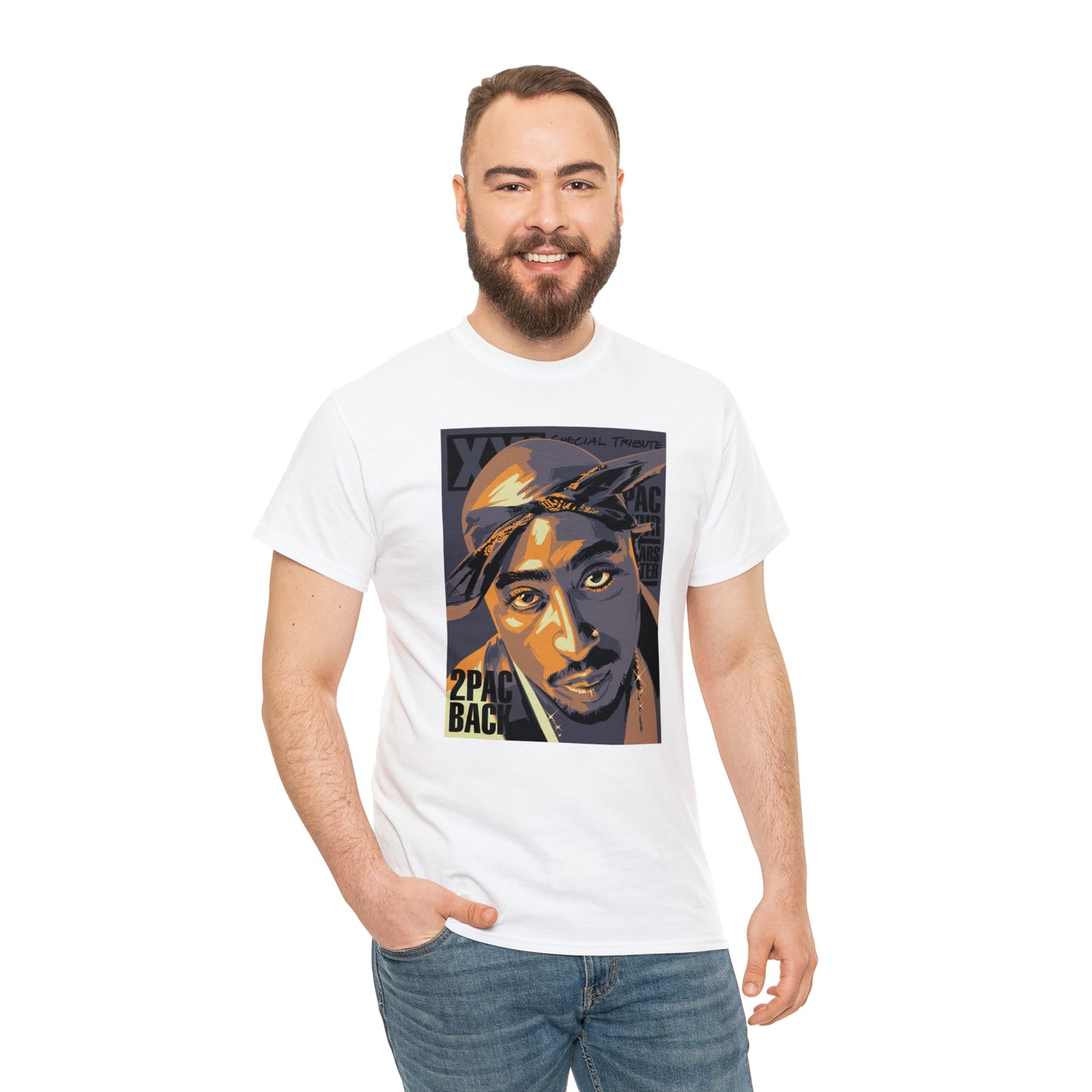 Tupac "2Pac" Shakur XXL Pop-Art T-Shirt