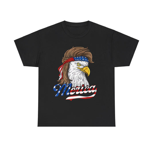 Merica - Patriotic USA Eagle Of Freedom - 4th of July T-Shirt