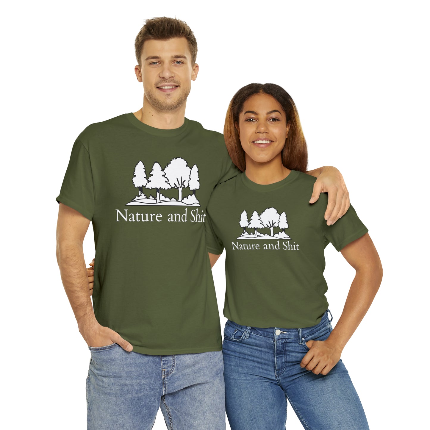 Nature and Shit T-shirt