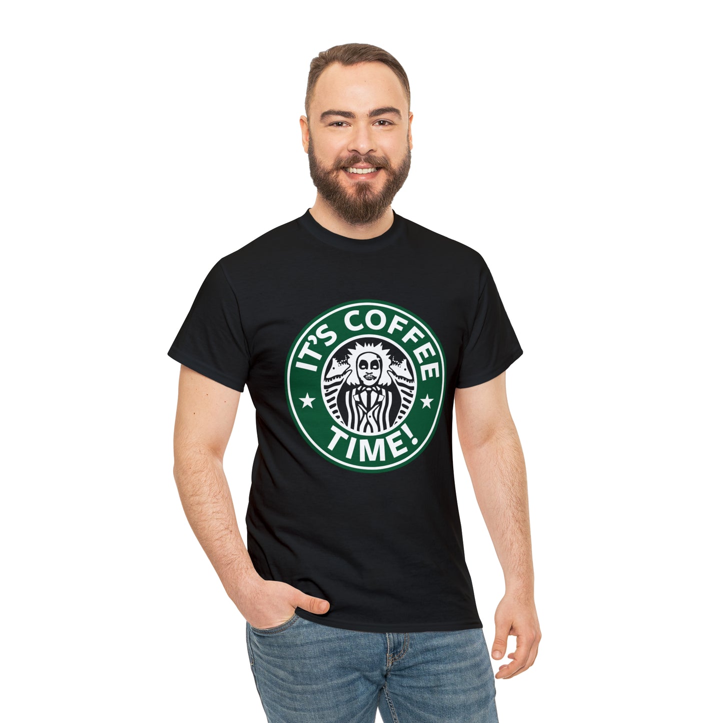 Beetle Juice "It's Coffee Time"  T-Shirt