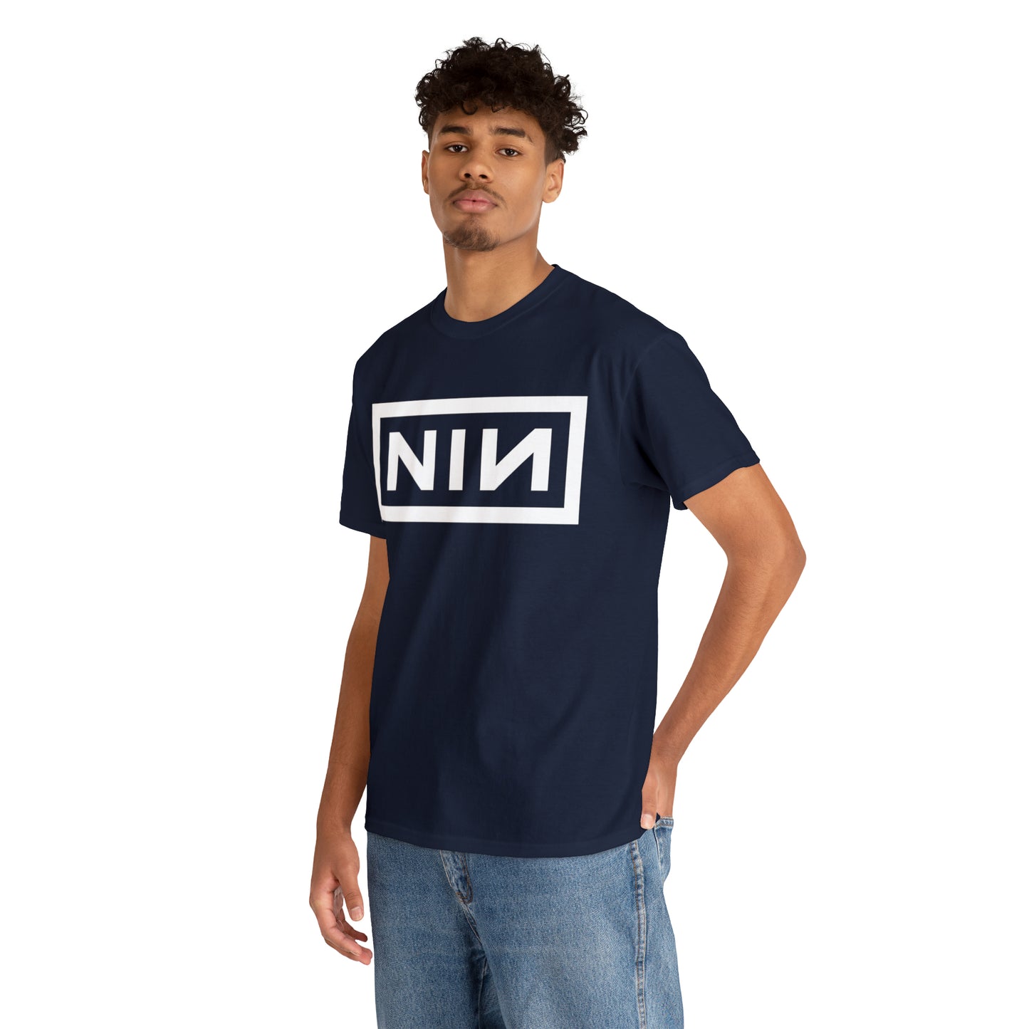 Nine Inch Nails Shirt (Navy/Gray)