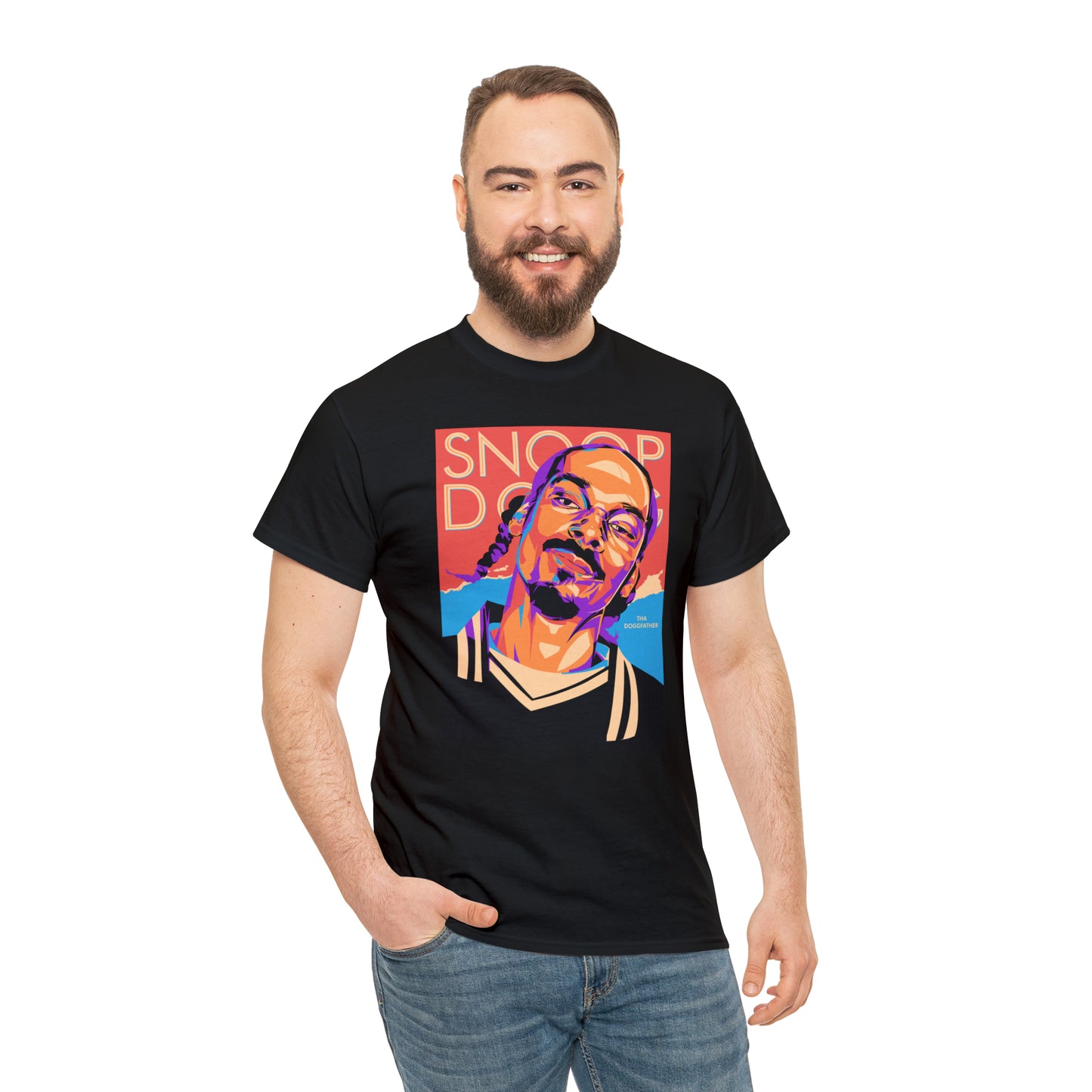 Snoop Dogg Tha Doggfather Pop Art T-Shirt