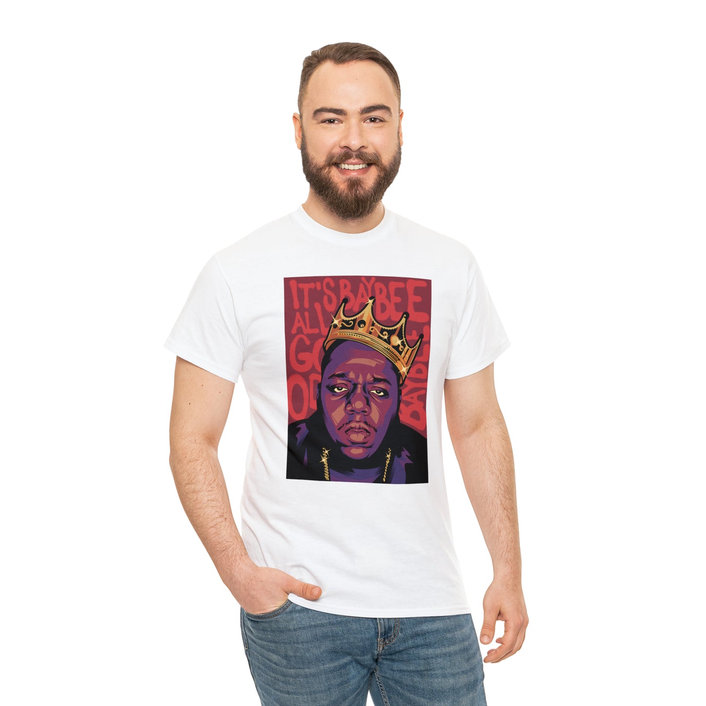 Biggie Smalls Notorious BIG "It's all good baybee baybee" T-Shirt