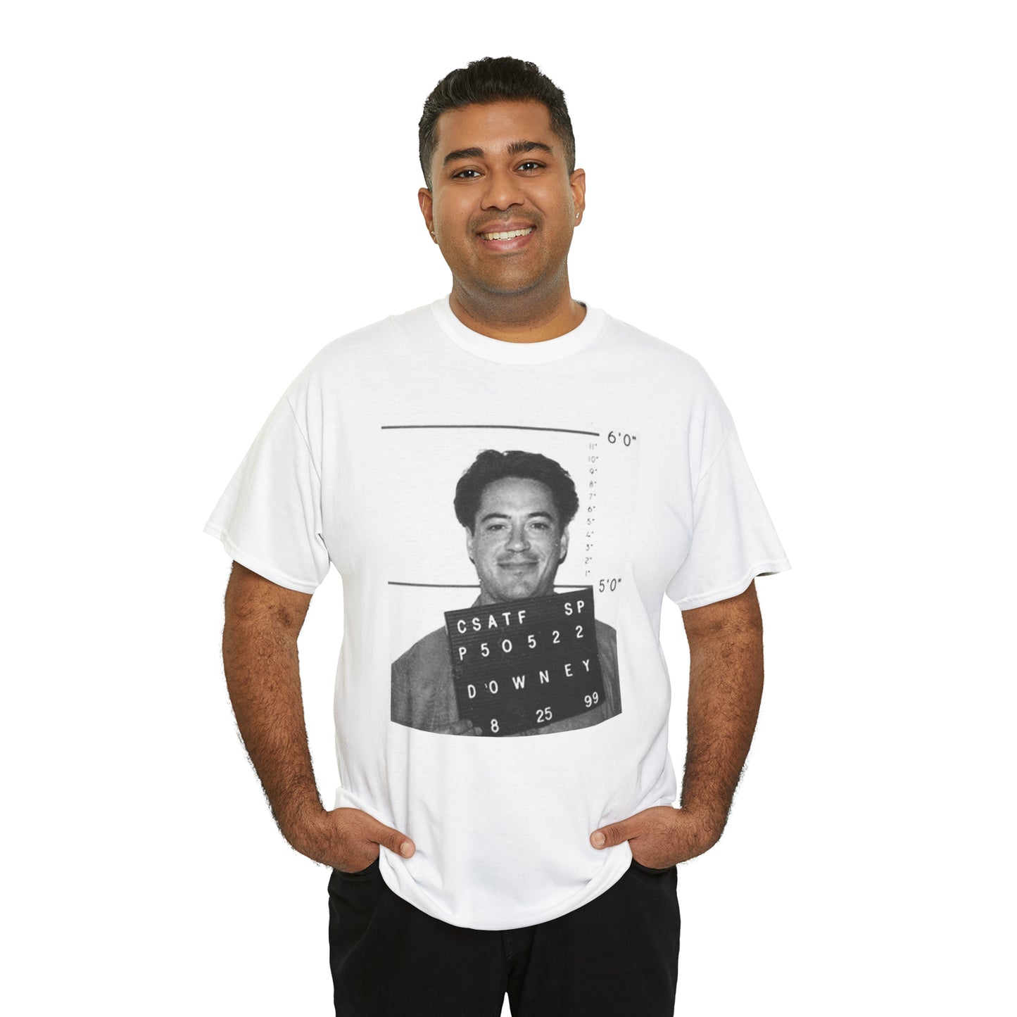 Robert Downey Jr. Mugshot T-Shirt