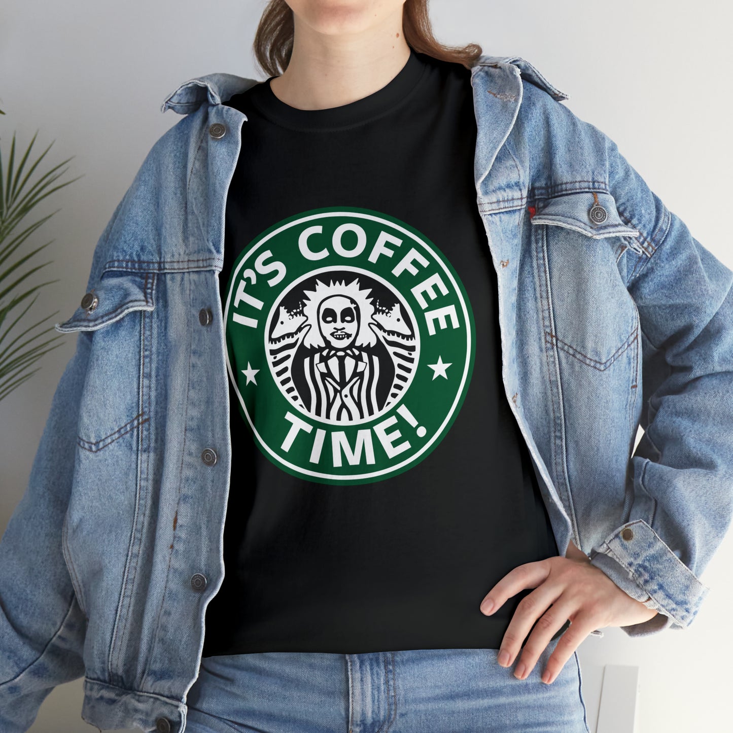 Beetle Juice "It's Coffee Time"  T-Shirt