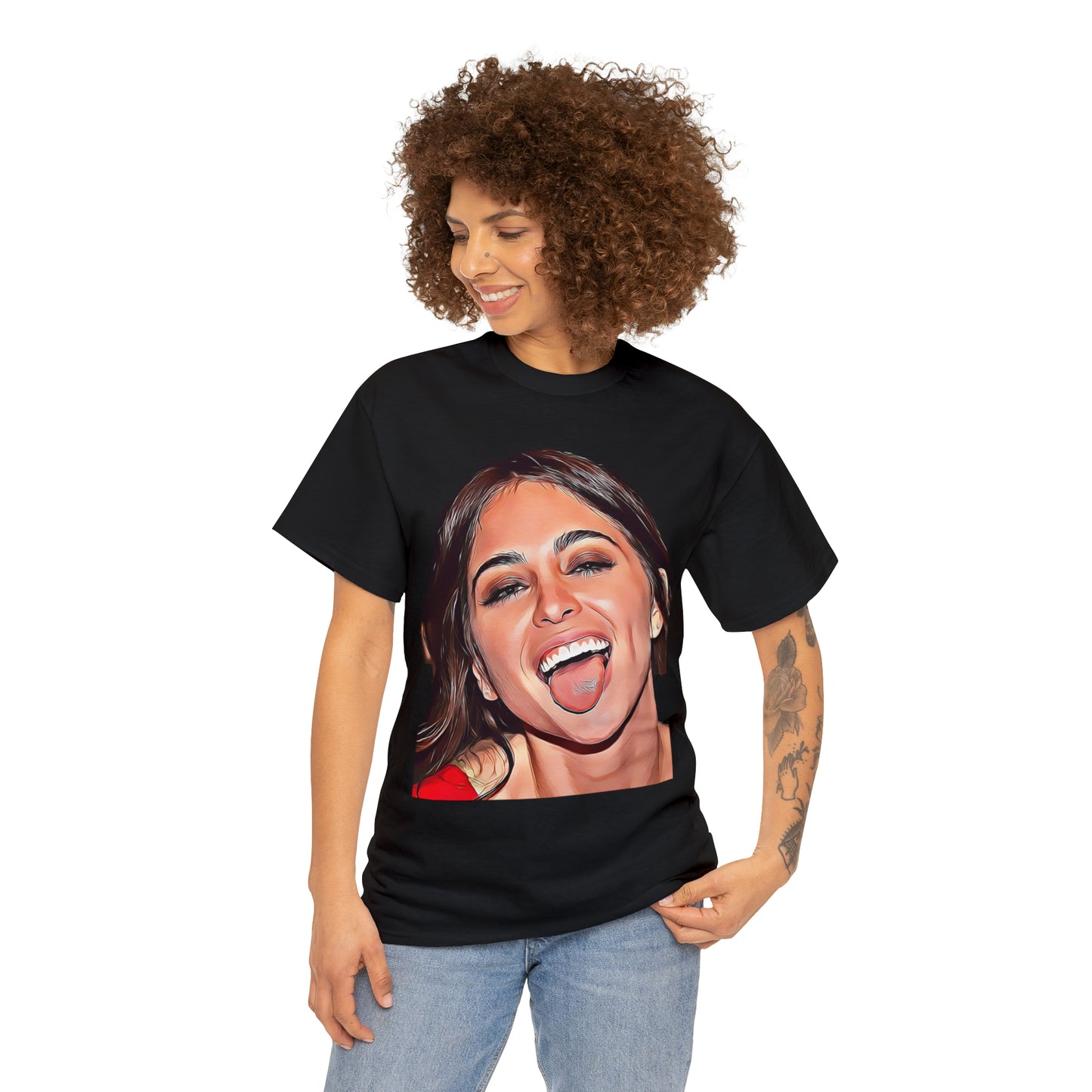 Riley Reid Cartoon T-Shirt