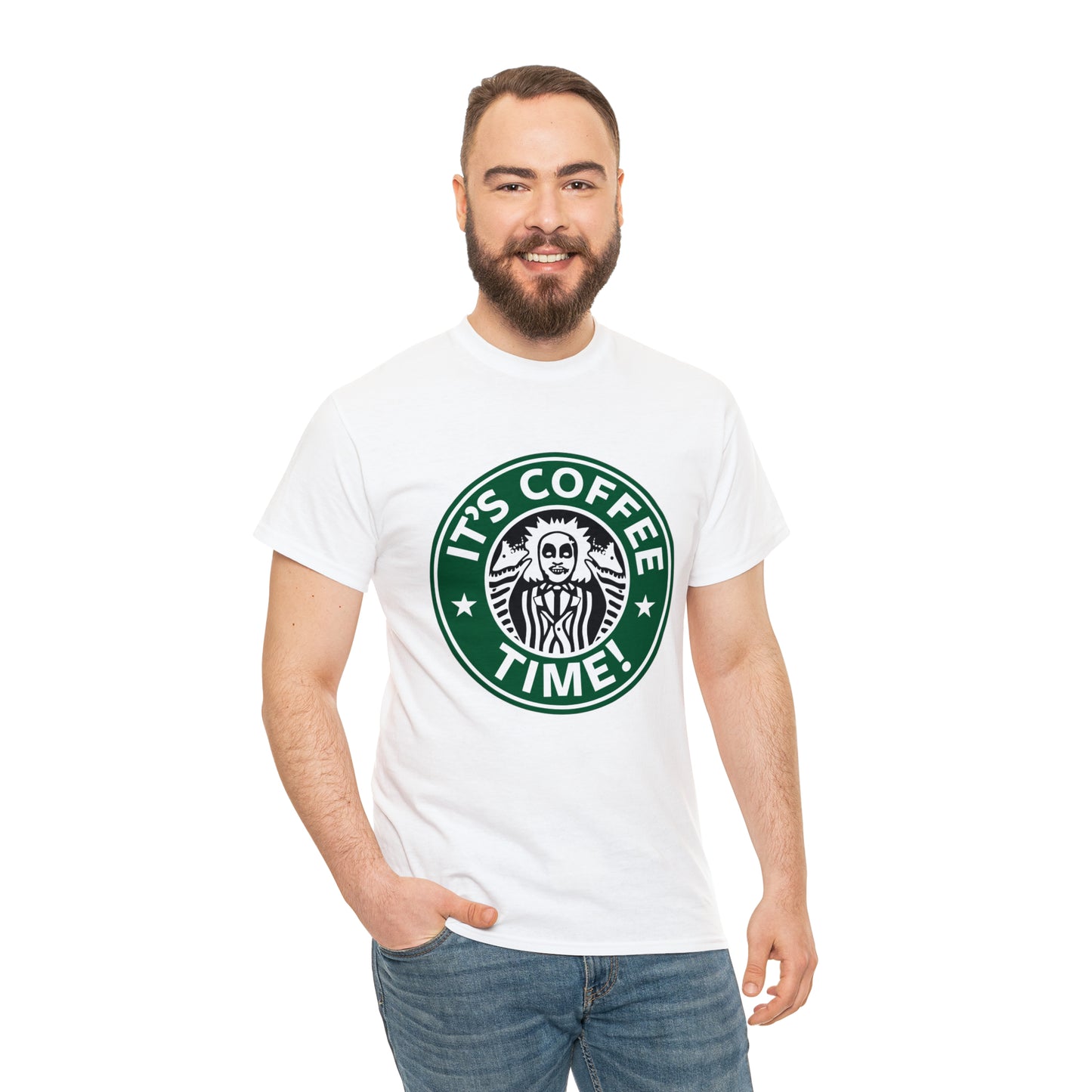 Beetle Juice "It's Coffee Time"  T-Shirt