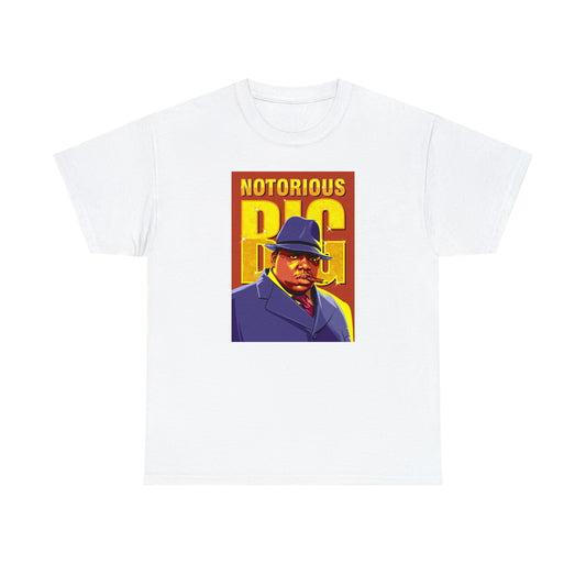 Notorious BIG Biggie Smalls Pop-Art T-Shirt All Sizes Black/White