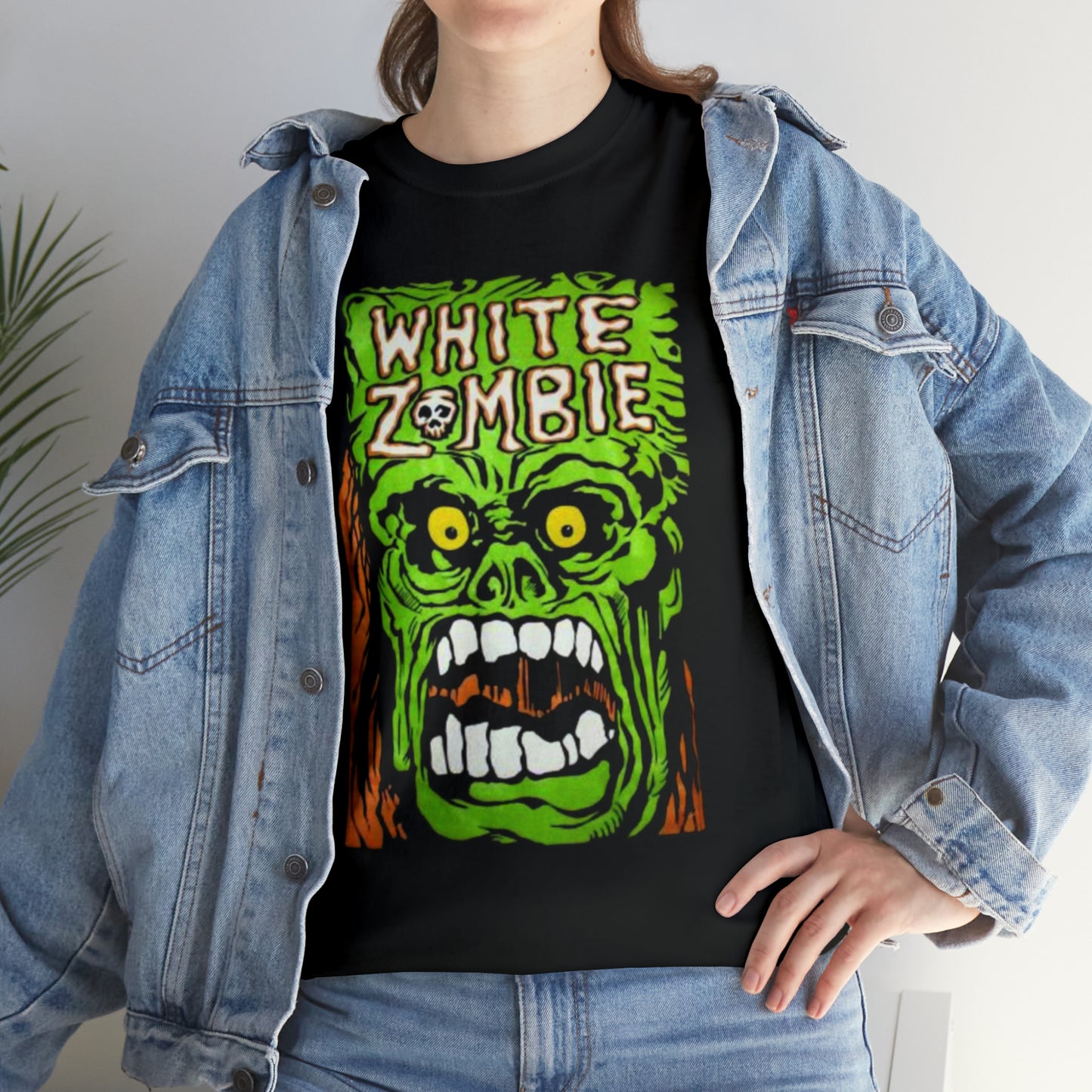 White Zombie Green Monster Shirt