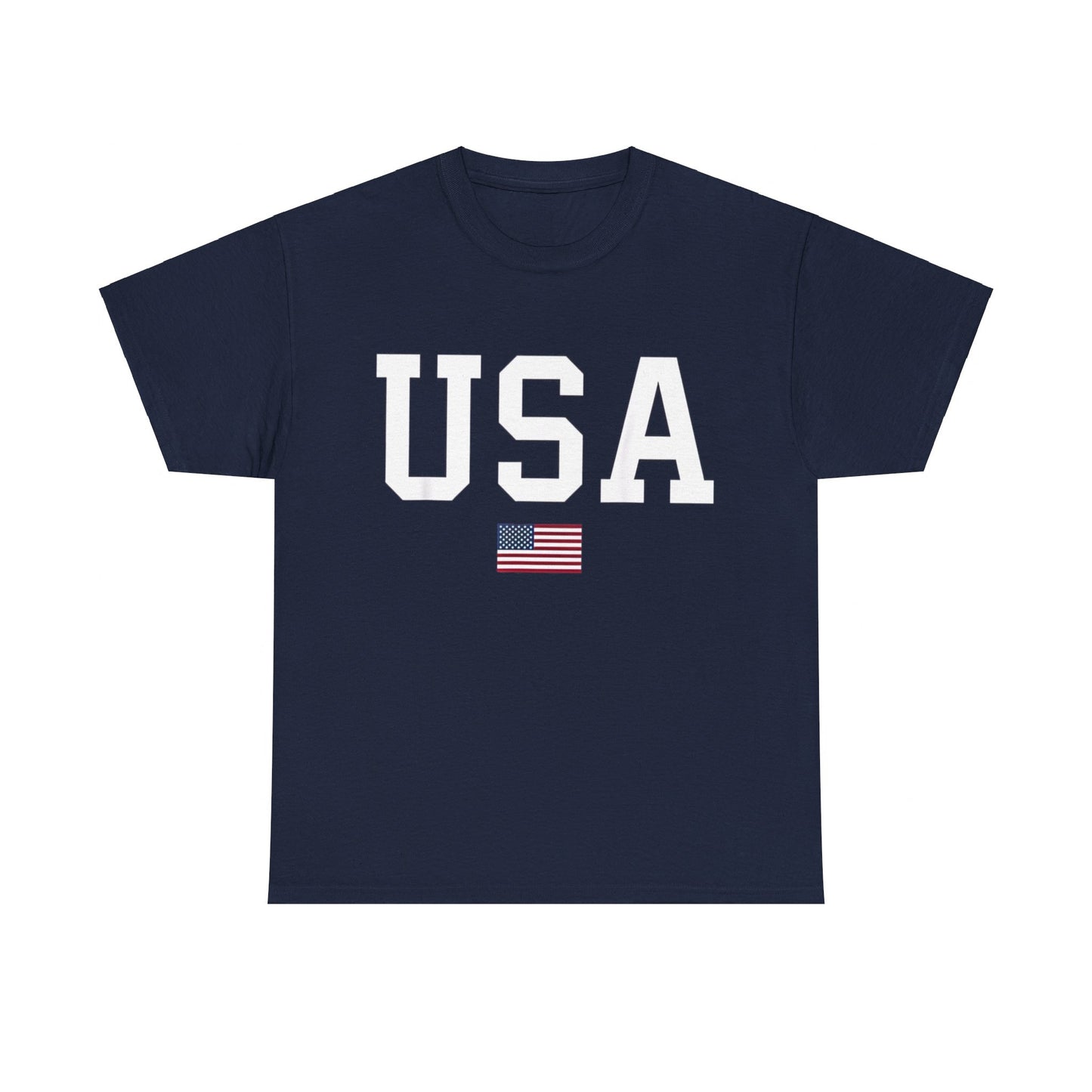 USA T Shirt Women Men Patriotic American Flag July 4th T-Shirt