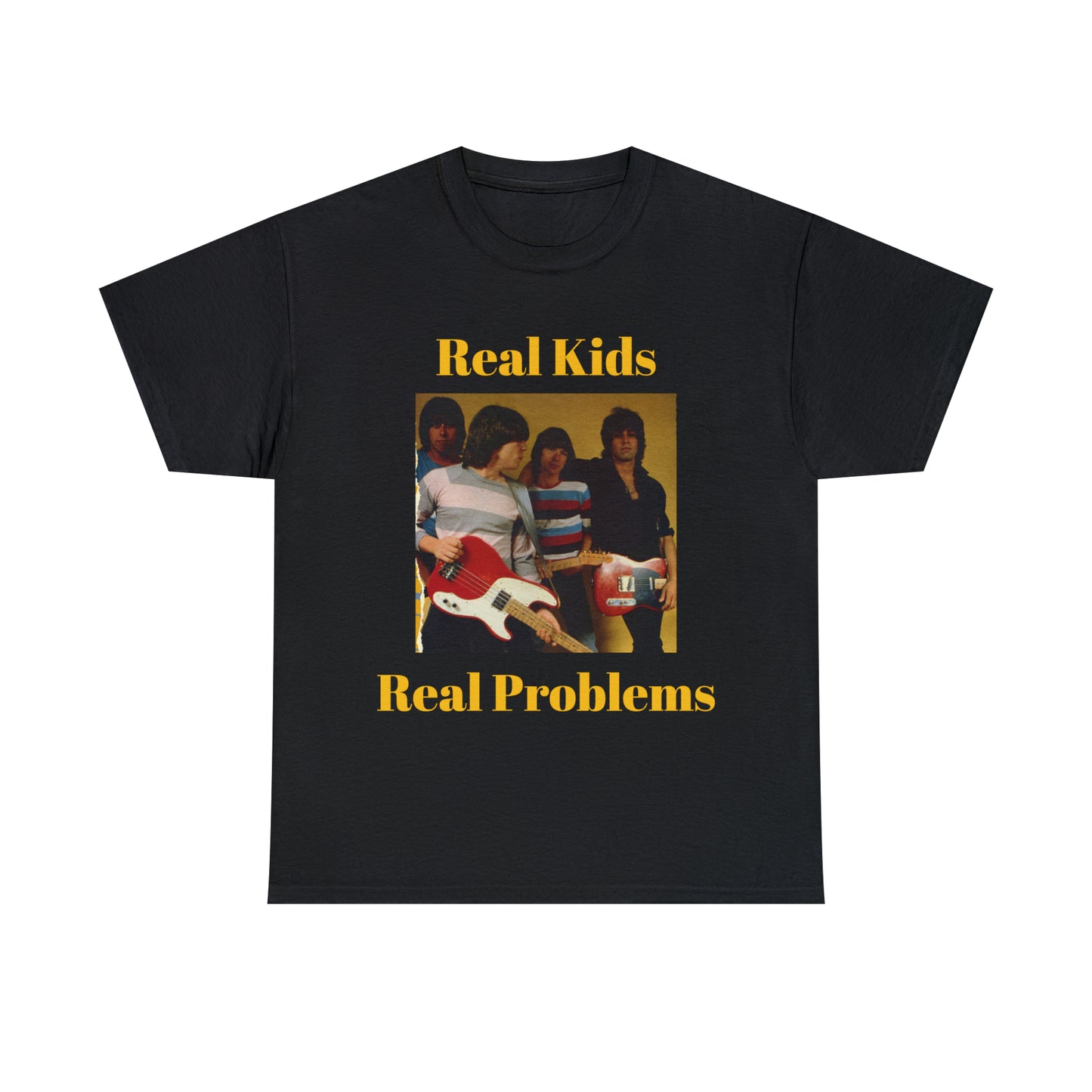 Real Kids Real Problems (The Real Kids) Band T-Shirt