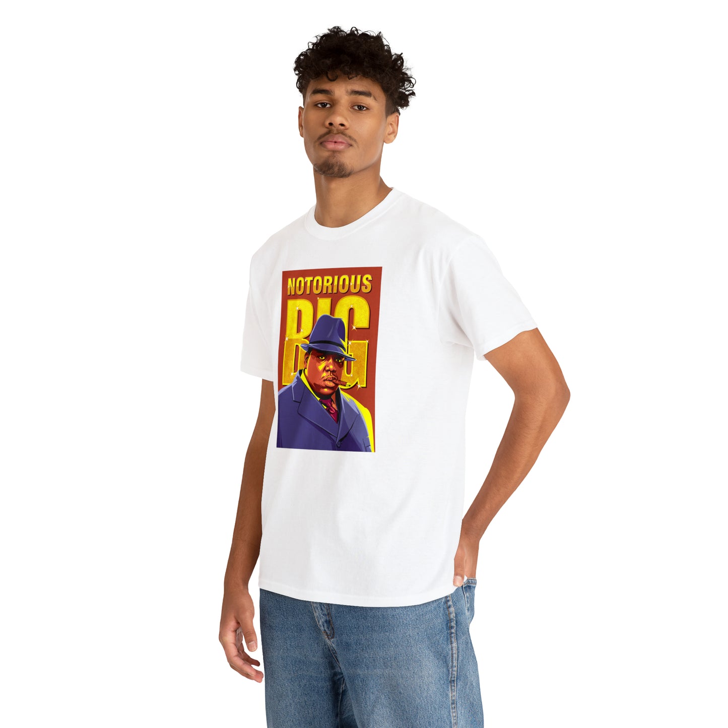 Notorious BIG Biggie Smalls Pop-Art T-Shirt All Sizes Black/White