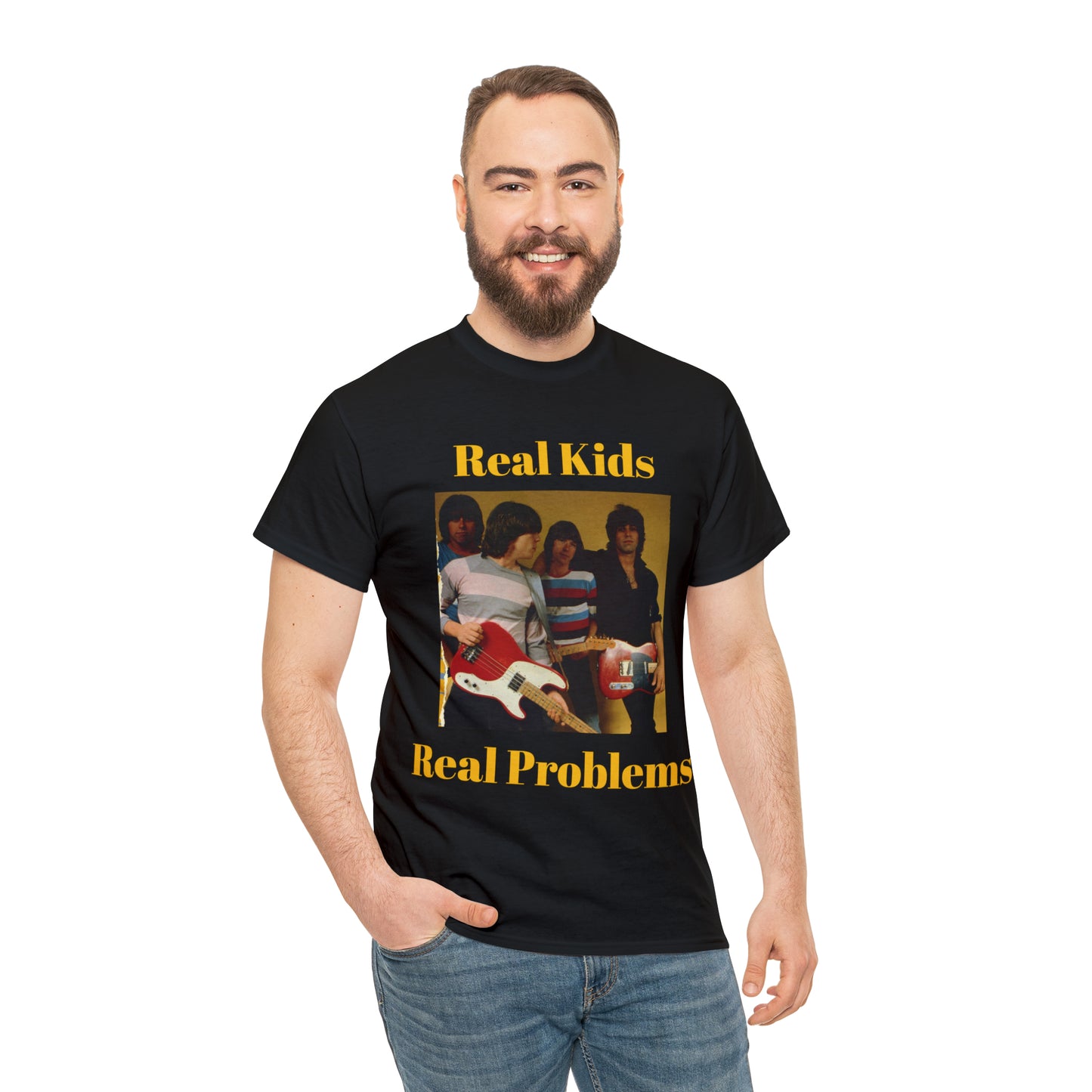 Real Kids Real Problems (The Real Kids) Band T-Shirt