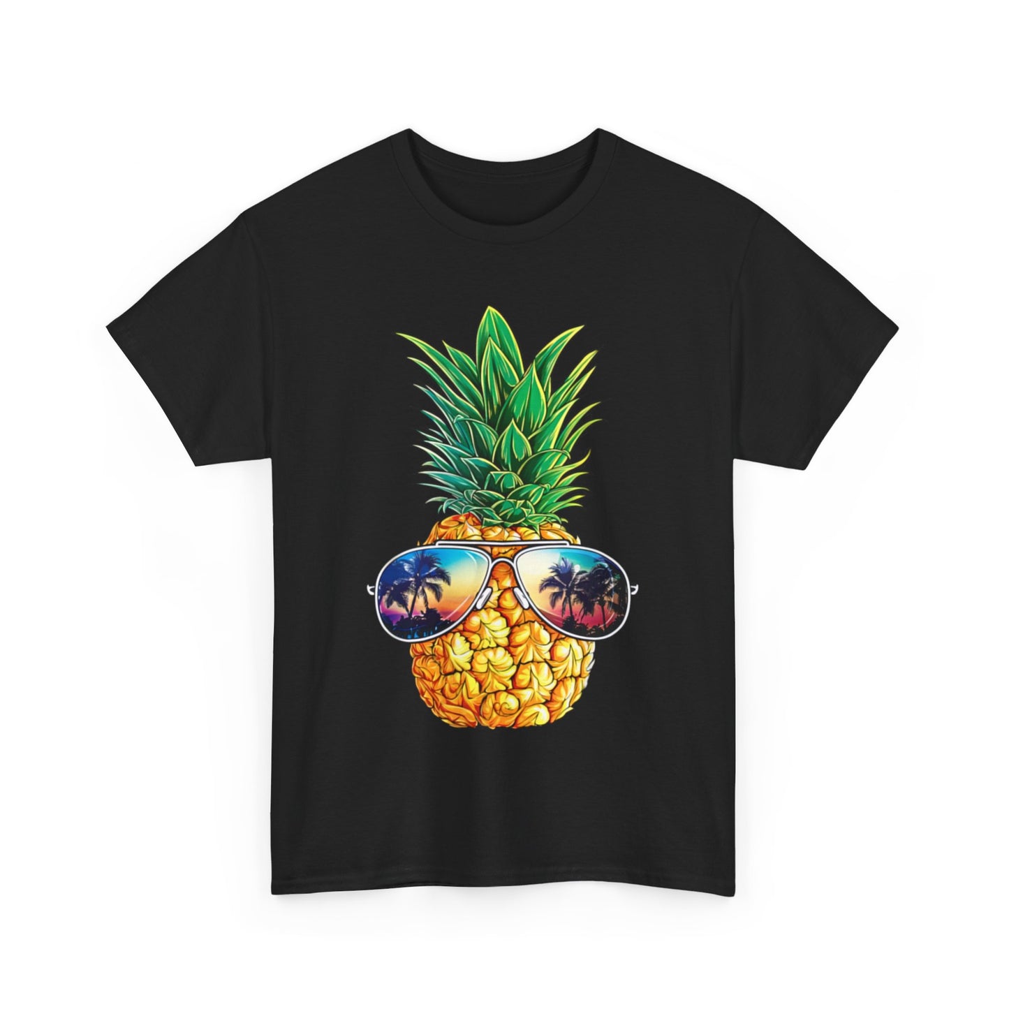 Pineapple Sunglasses Aloha Beaches Hawaii Hawaiian Women Men T-Shirt