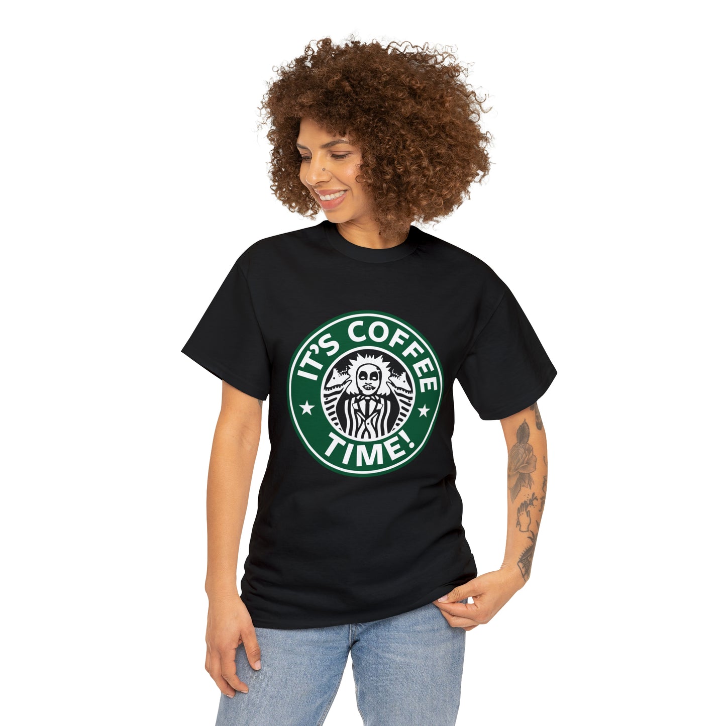 Beetle Juice "It's Coffee Time"  T-Shirt