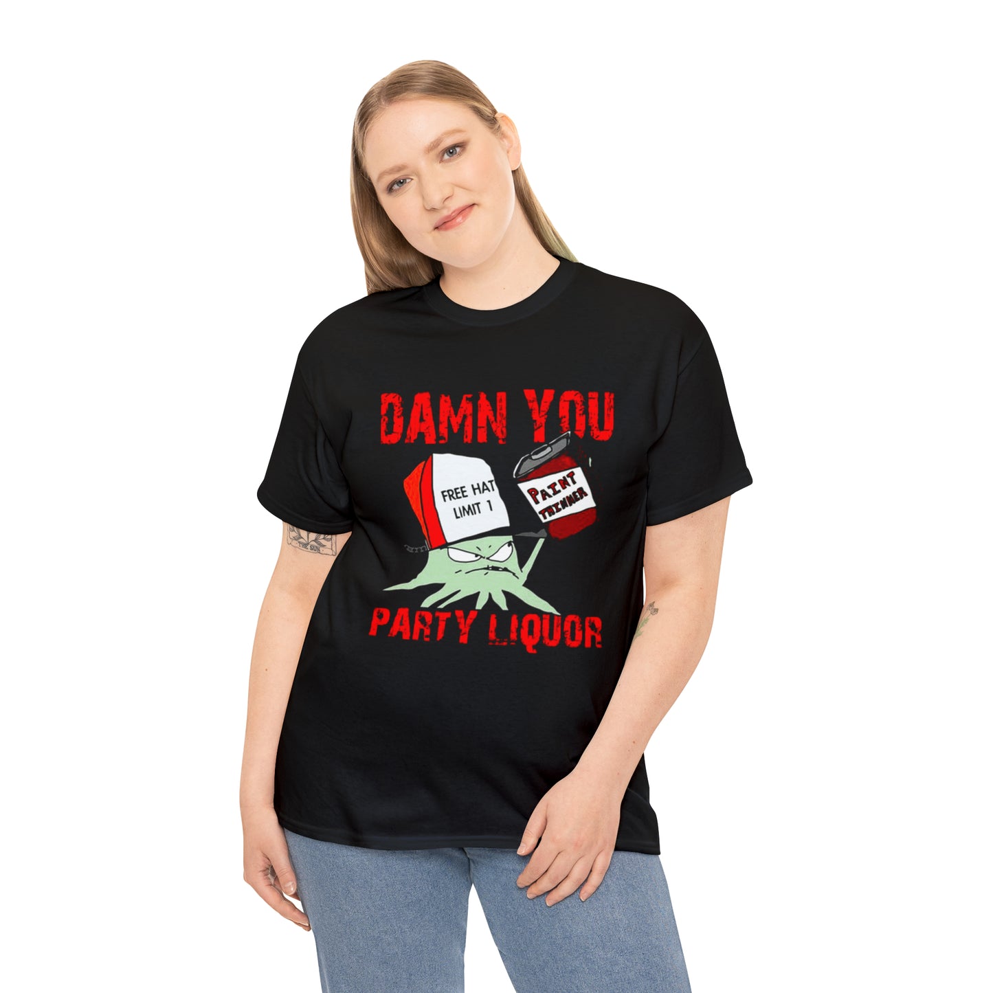 Squidbillies Early Damn You Party Liquor T-Shirt