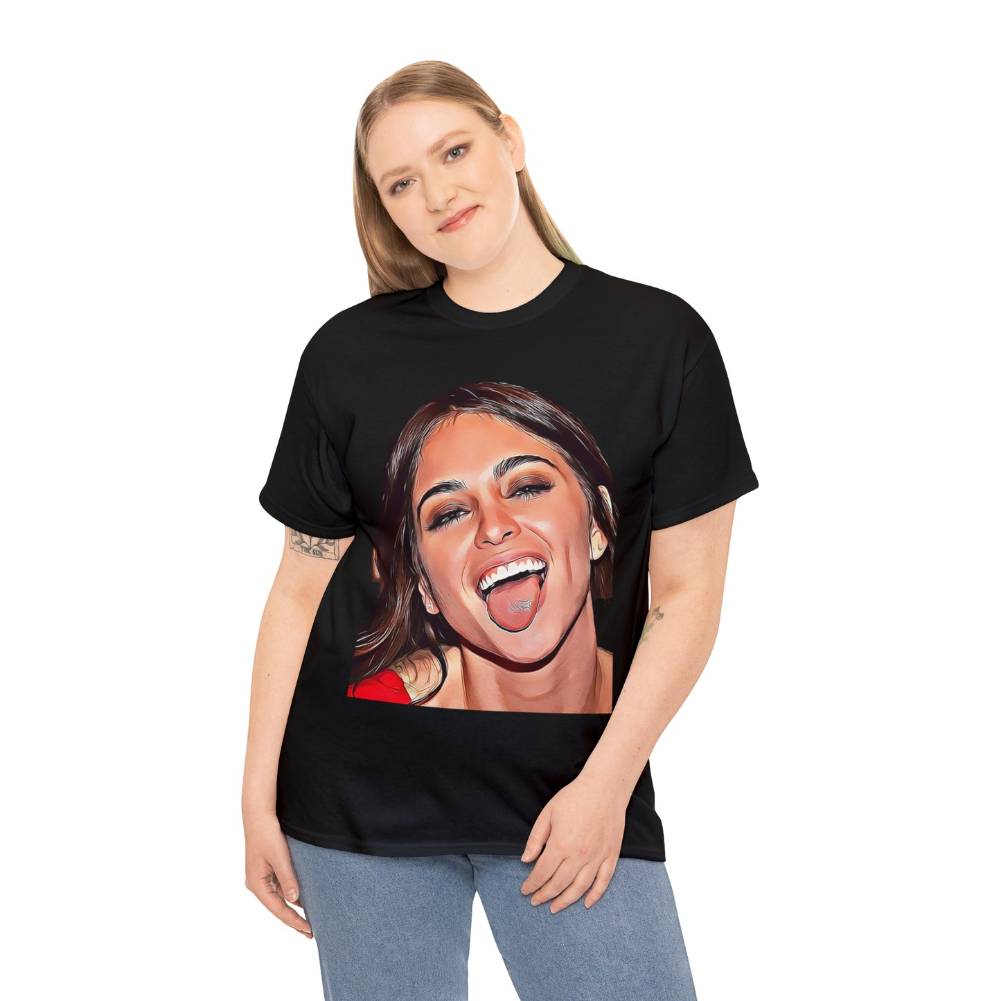 Riley Reid Cartoon T-Shirt