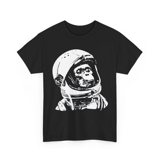 Vintage Space Travel Astronaut Monkey T-Shirt