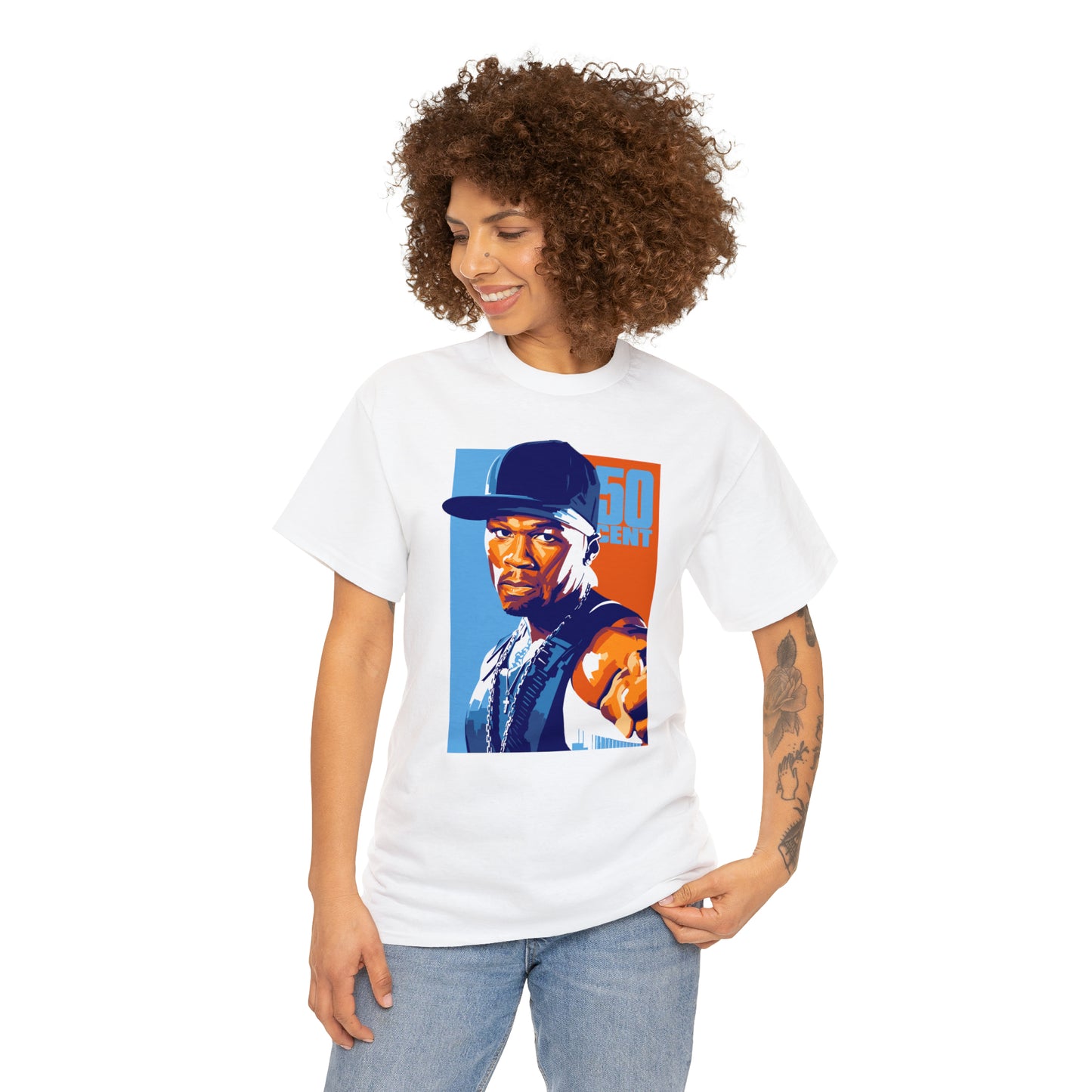 50 Cent Pop Art T-Shirt