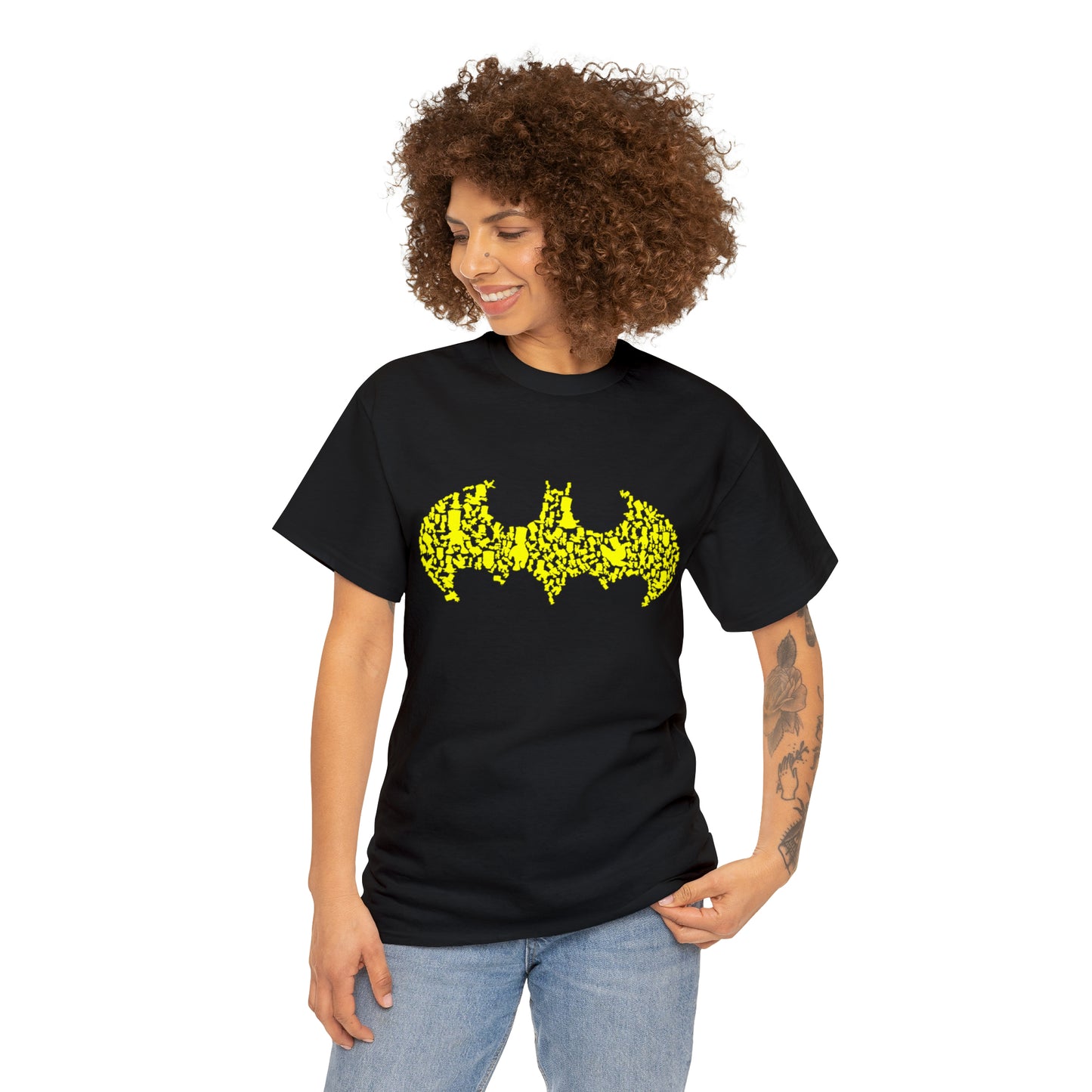 Bartman (Batman + Bart Simpson) Symbol Art T-shirt