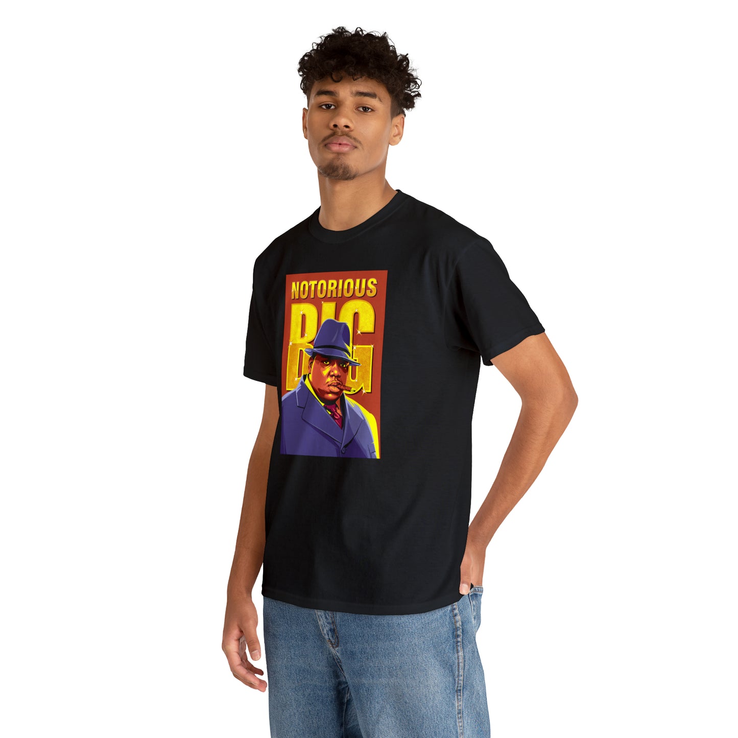 Notorious BIG Biggie Smalls Pop-Art T-Shirt All Sizes Black/White