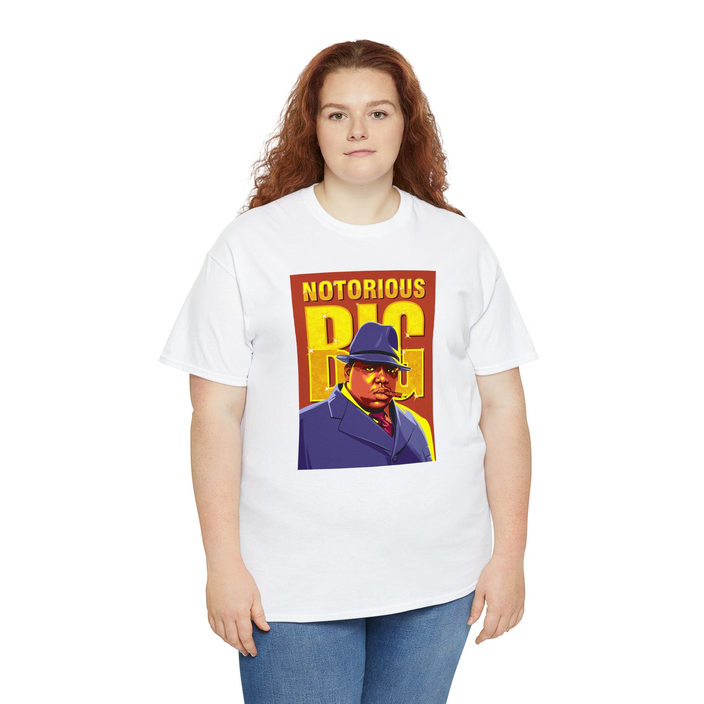 Notorious BIG Biggie Smalls Pop-Art T-Shirt All Sizes Black/White