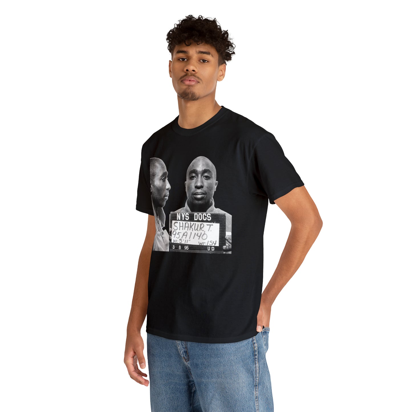 Tupac Shakur Mugshot T-Shirt