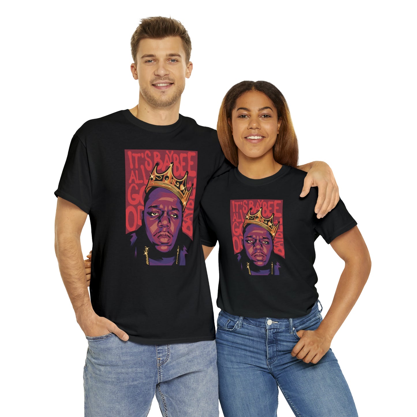 Biggie Smalls Notorious BIG "It's all good baybee baybee" T-Shirt