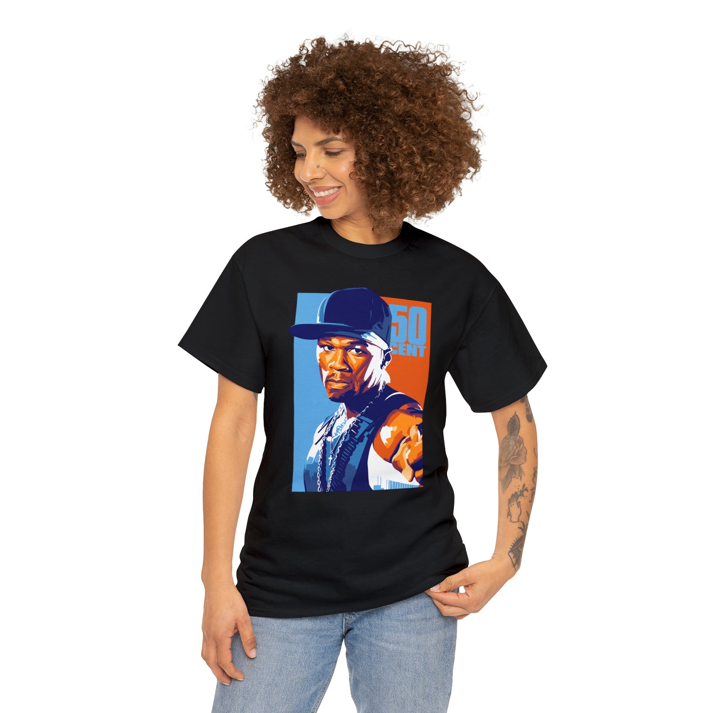 50 Cent Pop Art T-Shirt