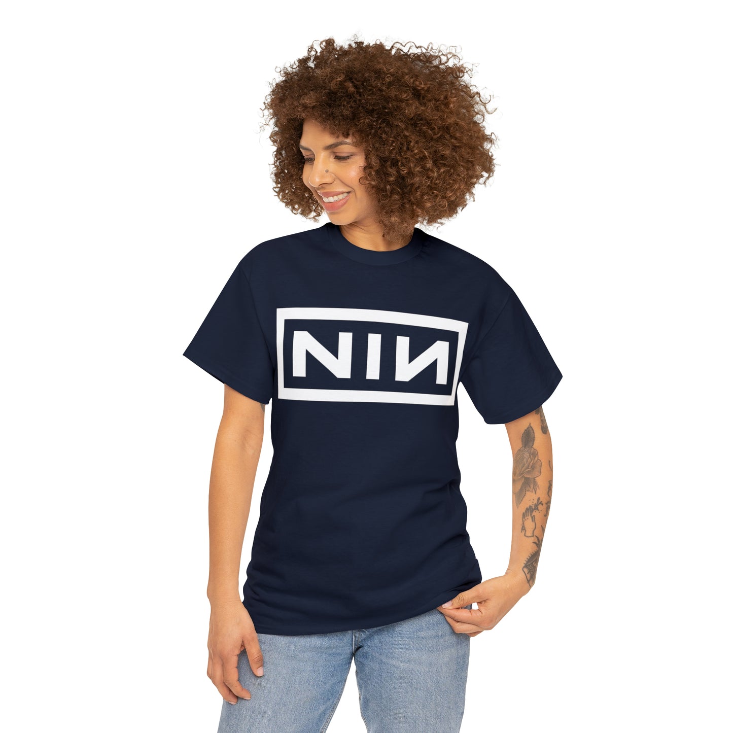 Nine Inch Nails Shirt (Navy/Gray)