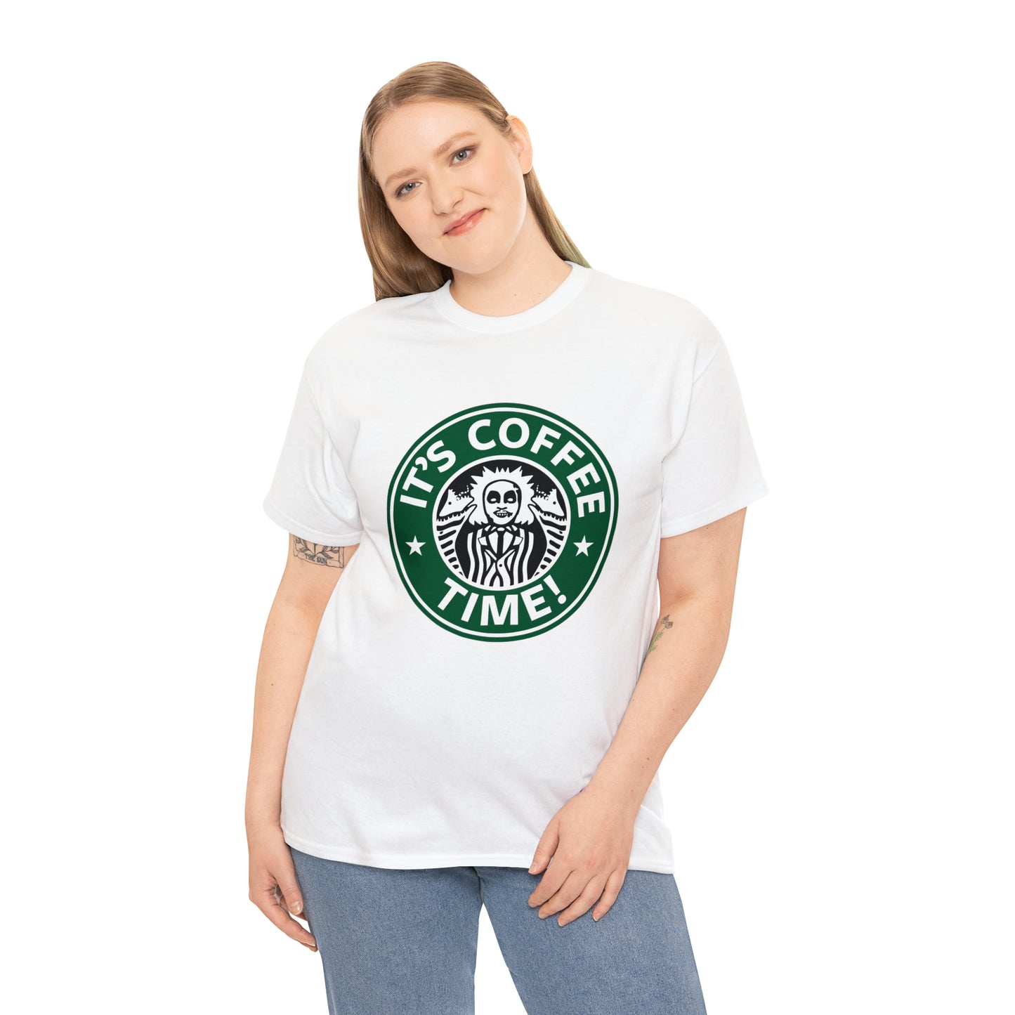 Beetle Juice "It's Coffee Time"  T-Shirt